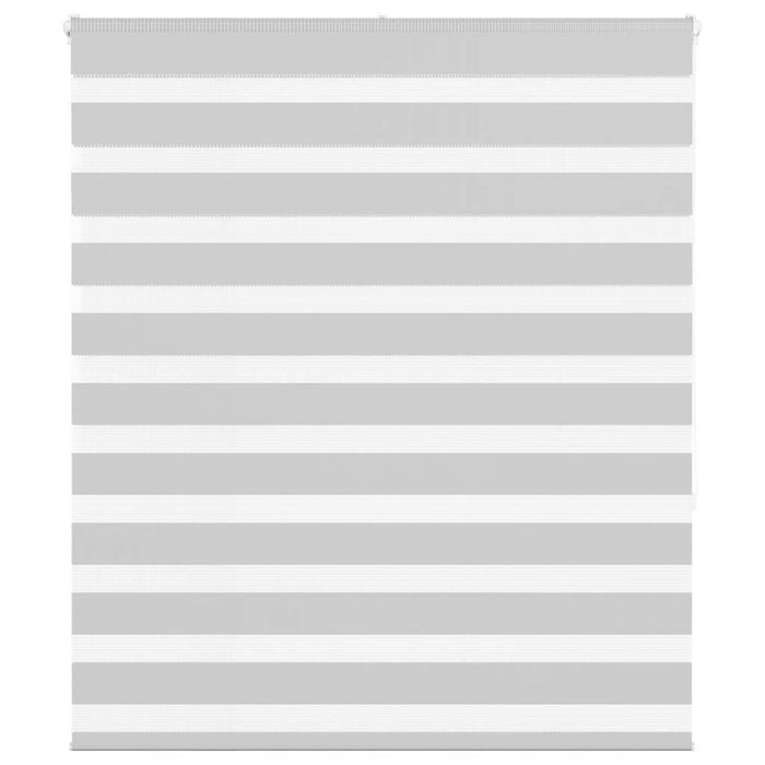 Jaluzea tip zebra gri deschis lățime țesătură 130,9cm poliester - WALTI WALTI