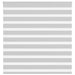 Jaluzea tip zebra gri deschis lățime țesătură 135,9cm poliester - WALTI WALTI