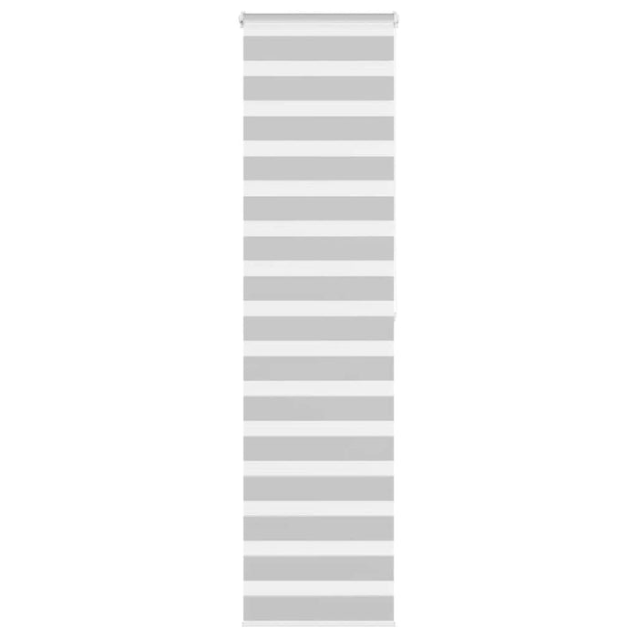 Jaluzea tip zebra gri deschis lățime țesătură 50,9 cm poliester - WALTI WALTI