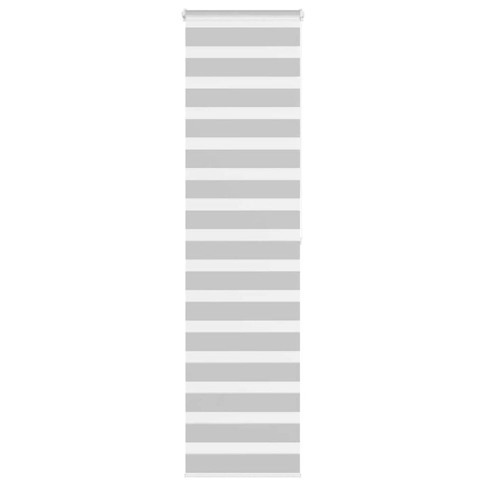 Jaluzea tip zebra gri deschis lățime țesătură 60,9 cm poliester - WALTI WALTI