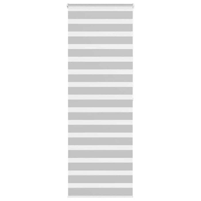 Jaluzea tip zebra gri deschis lățime țesătură 70,9 cm poliester - WALTI WALTI