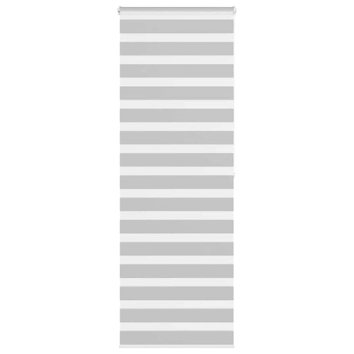 Jaluzea tip zebra gri deschis lățime țesătură 75,9 cm poliester - WALTI WALTI