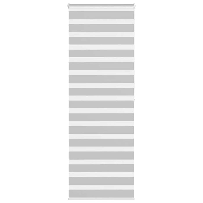 Jaluzea tip zebra gri deschis lățime țesătură 85,9 cm poliester - WALTI WALTI