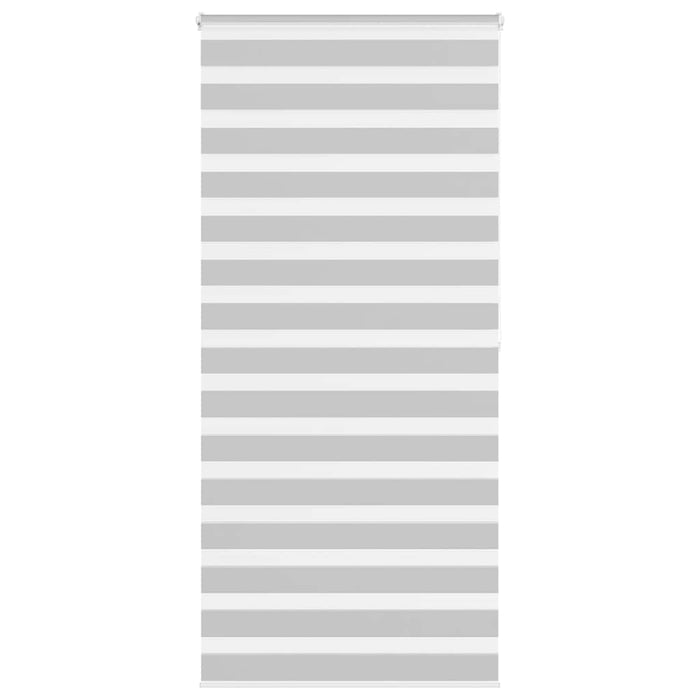 Jaluzea tip zebra gri deschis lățime țesătură 95,9 cm poliester - WALTI WALTI