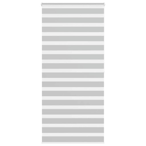 Jaluzea tip zebra gri deschis lățime țesătură 105,9cm poliester - WALTI WALTI