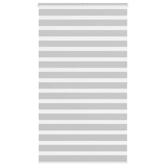 Jaluzea tip zebra gri deschis lățime țesătură 115,9cm poliester - WALTI WALTI
