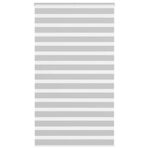 Jaluzea tip zebra gri deschis lățime țesătură 120,9cm poliester - WALTI WALTI