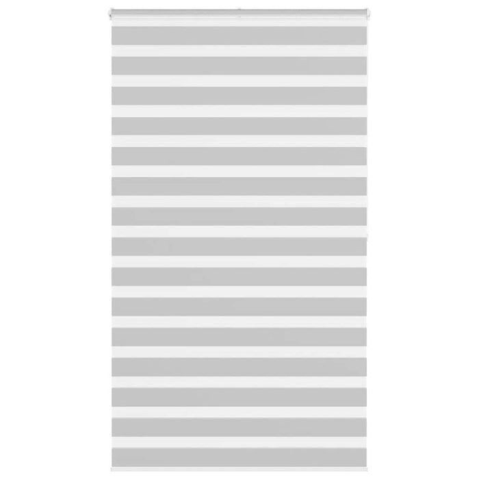 Jaluzea tip zebra gri deschis lățime țesătură 120,9cm poliester - WALTI WALTI