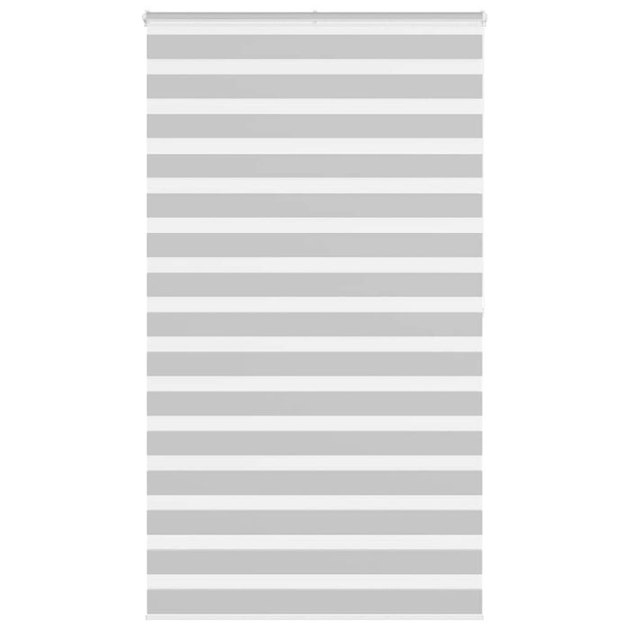 Jaluzea tip zebra gri deschis lățime țesătură 125,9cm poliester - WALTI WALTI
