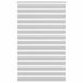 Jaluzea tip zebra gri deschis lățime țesătură 135,9cm poliester - WALTI WALTI