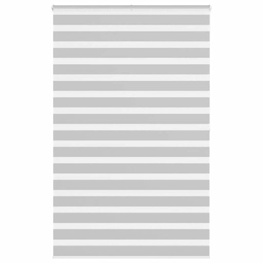 Jaluzea tip zebra gri deschis lățime țesătură 140,9cm poliester - WALTI WALTI
