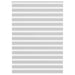 Jaluzea tip zebra gri deschis lățime țesătură 150,9cm poliester - WALTI WALTI