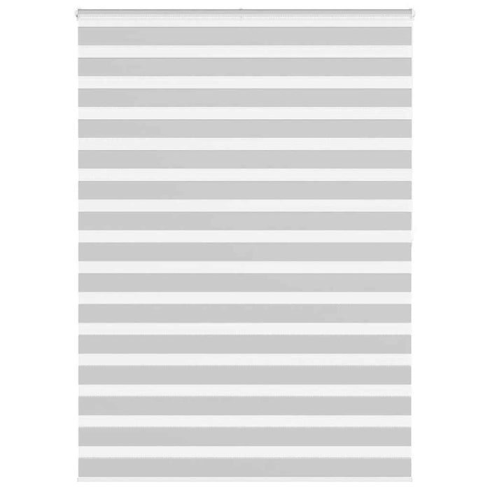 Jaluzea tip zebra gri deschis lățime țesătură 155,9cm poliester - WALTI WALTI