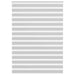 Jaluzea tip zebra gri deschis lățime țesătură 155,9cm poliester - WALTI WALTI