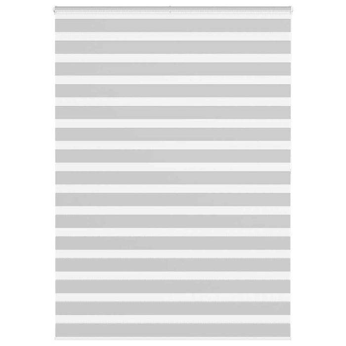 Jaluzea tip zebra gri deschis lățime țesătură 160,9cm poliester - WALTI WALTI