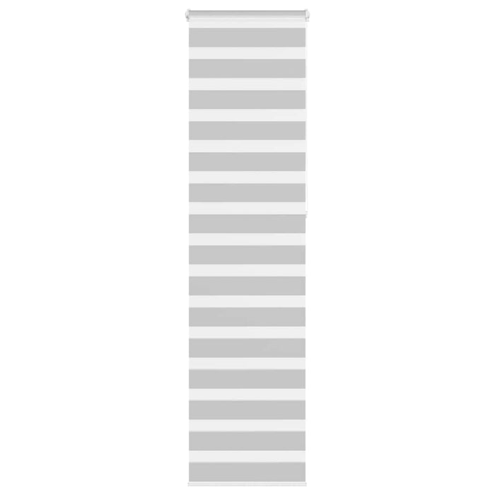 Jaluzea tip zebra gri deschis lățime țesătură 50,9 cm poliester - WALTI WALTI