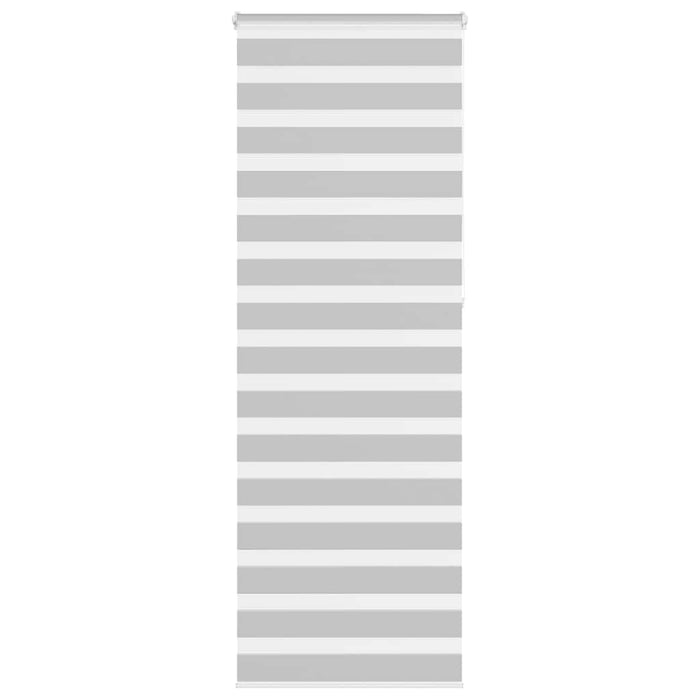 Jaluzea tip zebra gri deschis lățime țesătură 65,9 cm poliester - WALTI WALTI