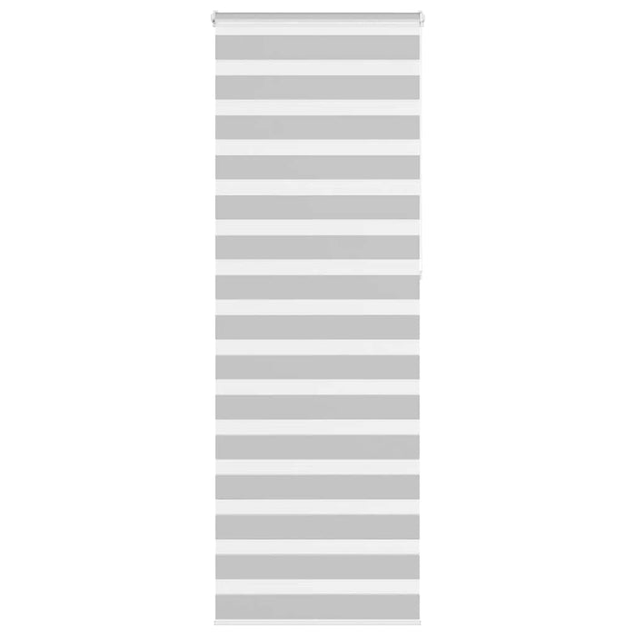 Jaluzea tip zebra gri deschis lățime țesătură 80,9 cm poliester - WALTI WALTI