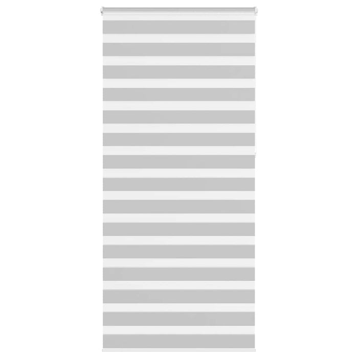 Jaluzea tip zebra gri deschis lățime țesătură 95,9 cm poliester - WALTI WALTI
