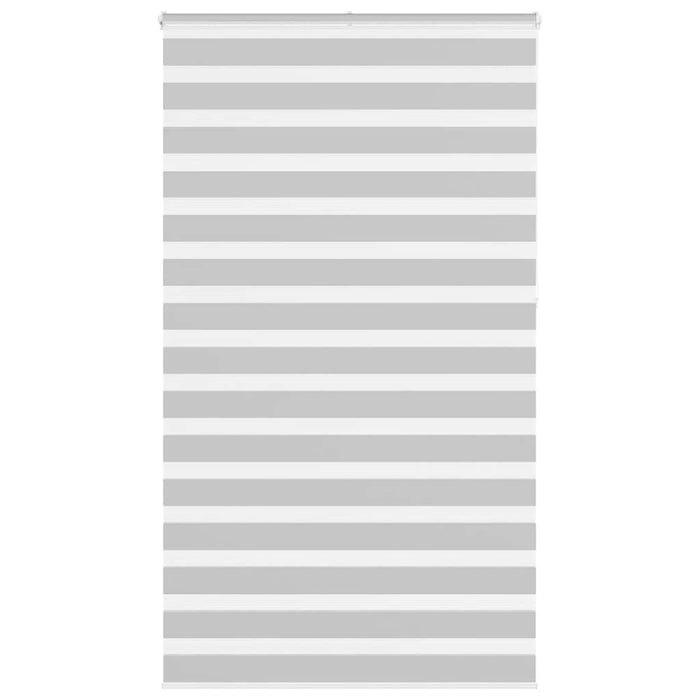 Jaluzea tip zebra gri deschis lățime țesătură 130,9cm poliester - WALTI WALTI