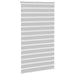 Jaluzea tip zebra gri deschis lățime țesătură 130,9cm poliester - WALTI WALTI
