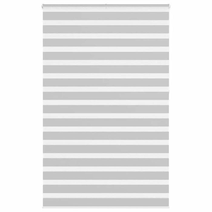Jaluzea tip zebra gri deschis lățime țesătură 135,9cm poliester - WALTI WALTI
