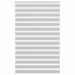 Jaluzea tip zebra gri deschis lățime țesătură 135,9cm poliester - WALTI WALTI