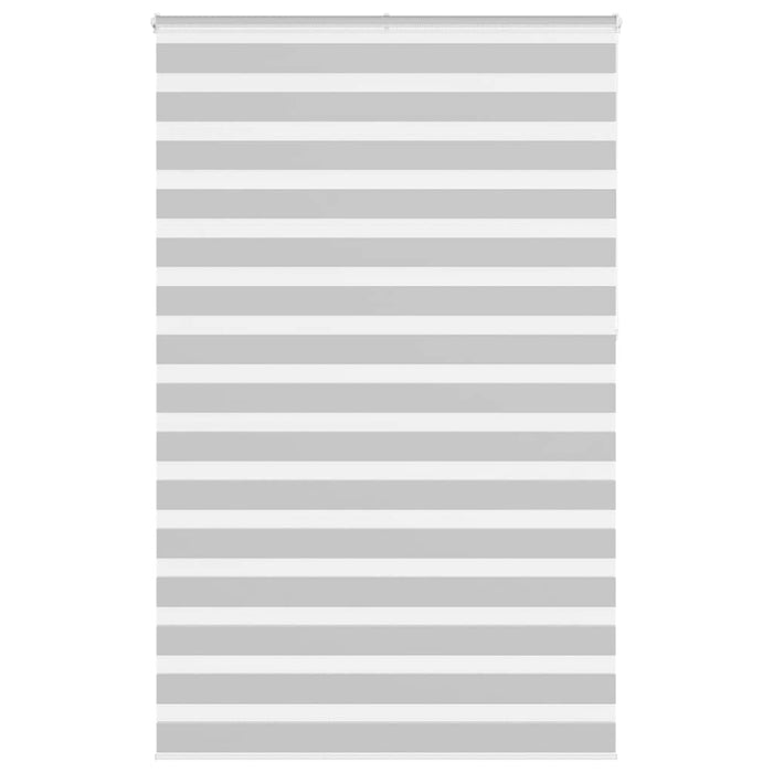 Jaluzea tip zebra gri deschis lățime țesătură 140,9cm poliester - WALTI WALTI