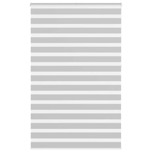 Jaluzea tip zebra gri deschis lățime țesătură 145,9cm poliester - WALTI WALTI