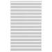 Jaluzea tip zebra gri deschis lățime țesătură 145,9cm poliester - WALTI WALTI