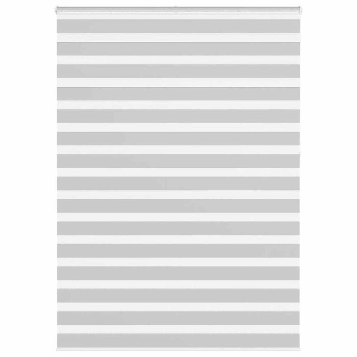 Jaluzea tip zebra gri deschis lățime țesătură 150,9cm poliester - WALTI WALTI