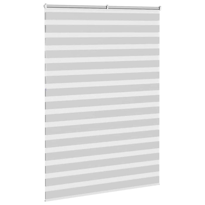 Jaluzea tip zebra gri deschis lățime țesătură 150,9cm poliester - WALTI WALTI