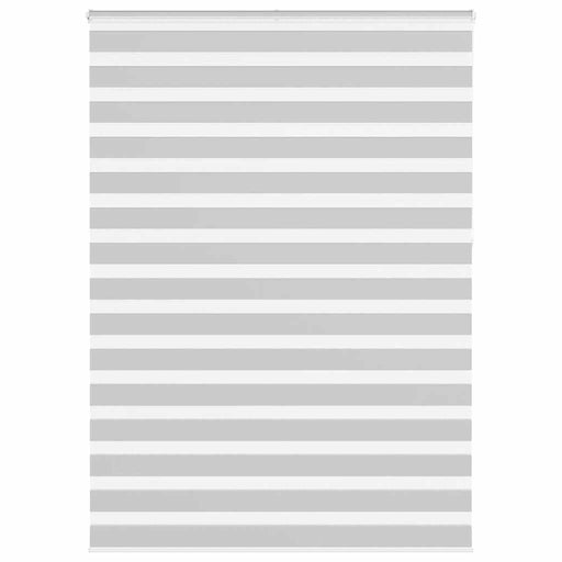 Jaluzea tip zebra gri deschis lățime țesătură 160,9cm poliester - WALTI WALTI