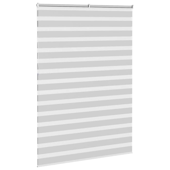 Jaluzea tip zebra gri deschis lățime țesătură 160,9cm poliester - WALTI WALTI