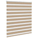 Jaluzea tip zebra 130x150 cm lățime țesătură 125,9 cm poliester - WALTI WALTI