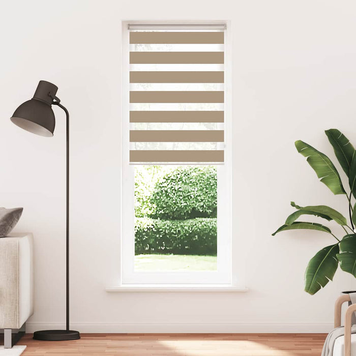 Jaluzea tip zebra 90x200 cm lățime țesătură 85,9 cm poliester - WALTI WALTI