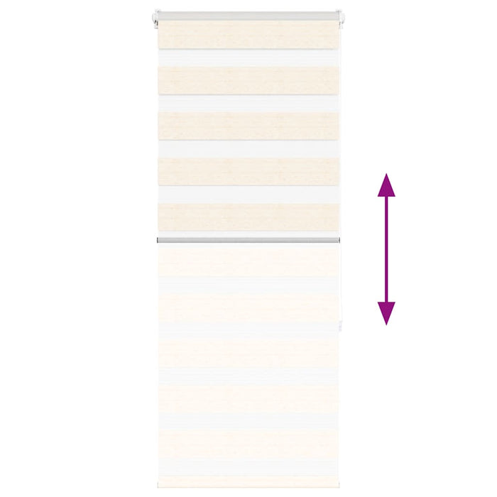 Jaluzea tip zebra 60x150 cm lățime țesătură 55,9 cm poliester - WALTI WALTI