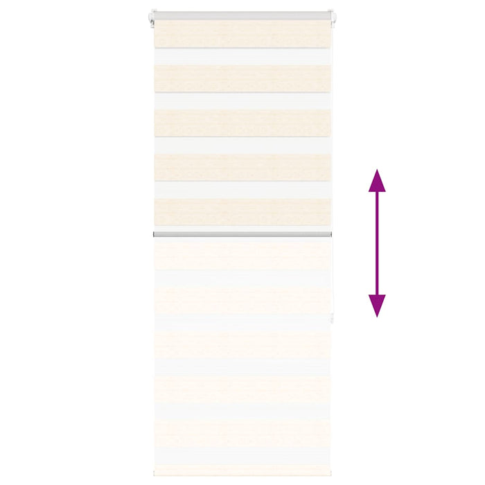 Jaluzea tip zebra 65x150 cm lățime țesătură 60,9 cm poliester - WALTI WALTI