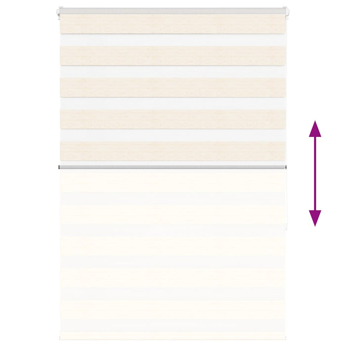 Jaluzea tip zebra 105x150 cm lățime țesătură 100,9 cm poliester - WALTI WALTI