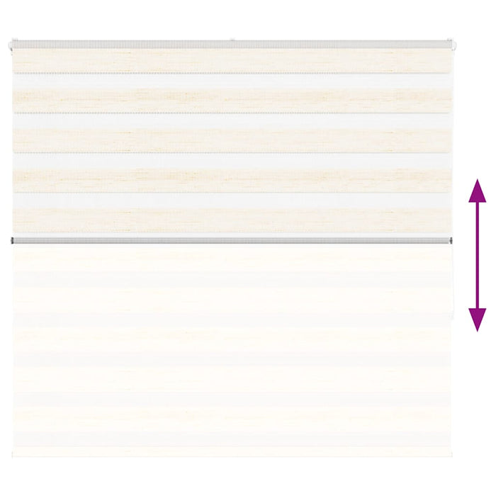 Jaluzea tip zebra 160x150 cm lățime țesătură 155,9 cm poliester - WALTI WALTI