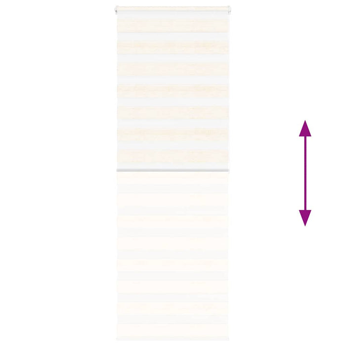 Jaluzea tip zebra 90x200 cm lățime țesătură 85,9 cm poliester - WALTI WALTI