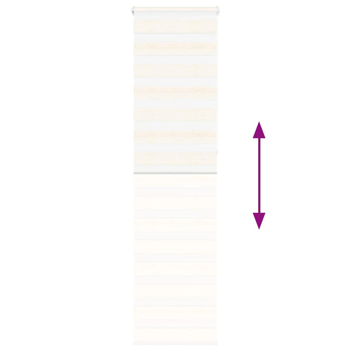 Jaluzea tip zebra 60x230 cm lățime țesătură 55,9 cm poliester - WALTI WALTI