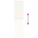 Jaluzea tip zebra 60x230 cm lățime țesătură 55,9 cm poliester - WALTI WALTI