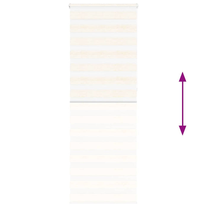 Jaluzea tip zebra 75x230 cm lățime țesătură 70,9 cm poliester - WALTI WALTI