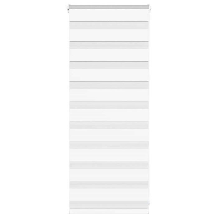 Jaluzea tip zebra alb lățime țesătură 55,9 cm poliester - WALTI WALTI