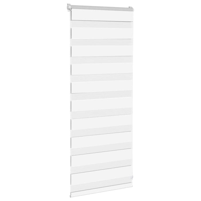 Jaluzea tip zebra alb lățime țesătură 60,9 cm poliester - WALTI WALTI