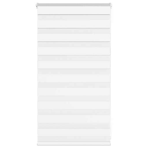 Jaluzea tip zebra alb lățime țesătură 80,9 cm poliester - WALTI WALTI