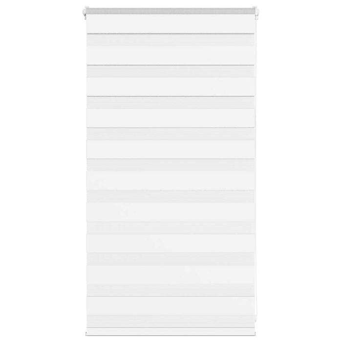 Jaluzea tip zebra alb lățime țesătură 80,9 cm poliester - WALTI WALTI