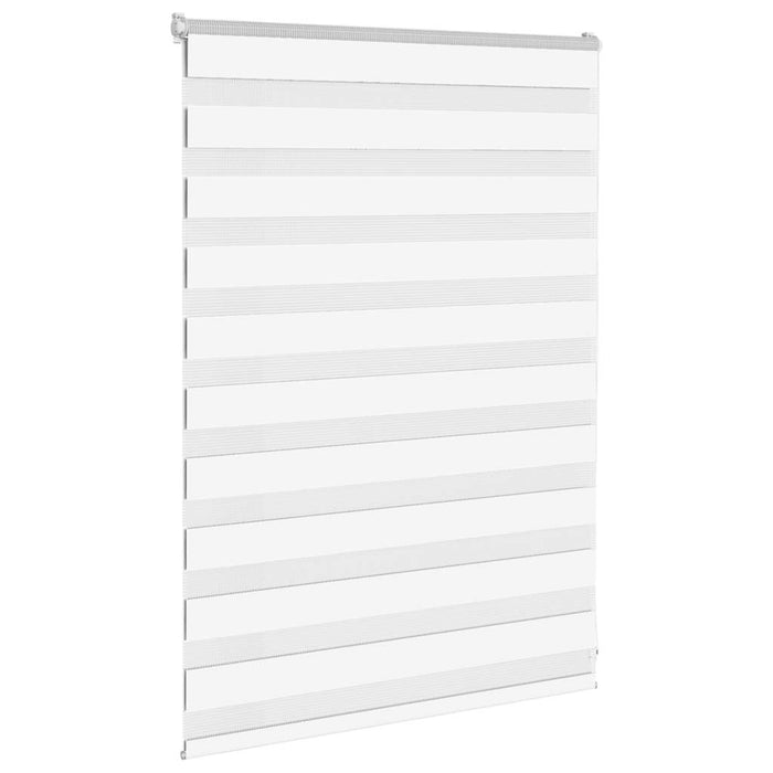 Jaluzea tip zebra alb lățime țesătură 100,9 cm poliester - WALTI WALTI