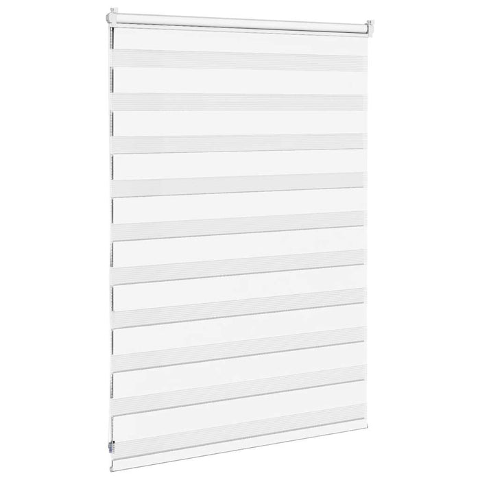 Jaluzea tip zebra alb lățime țesătură 105,9 cm poliester - WALTI WALTI